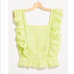 scotch and soda Summer Ruffles Top (A13)